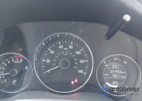 2016 Honda Hr-V Ex z USA, uszkodzony, nr VIN 3CZRU6H5XGM710538